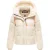 Marikoo dames gewatteerde winterjas Skyraa met capuchon & glanzend design