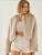 Bianco Lucci Tussenjas  beige