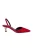 Tom Ford Velvet Chain Heel Slingback Roze