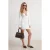 TRENDYOLMİLLA Dames Ecru Effen Kort / Mini Lang Strandkleding Bodycon Jurken