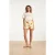 Smashed Lemon Comfortabele short met oranje aztec print |