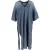 Maison Margiela midi-jurk met V-hals en zijsplit in katoenen denim