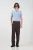 Getailleerde pantalon met rechte pijpen