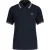 Fred Perry G3600 Retro Polo Shirt Met Dubbele Bies In Marineblauw