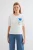 Geprinte Ronde Hals Korte Mouwen T-Shirt