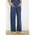 LOLALIZA high waist wide leg jeans dark blue denim