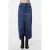 PIECES denim spijkerrok dark blue denim