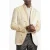 John Varvatos Slim Fit Button Closure Short Shawl Coll Sand