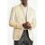 John Varvatos Slim Fit Button Closure Short Shawl Coll Sand