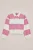 WE Fashion – Meisjes polo met embroideries – Regular fit – Roze – Katoen –