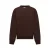 Cars sweater met logo – donkerbruin