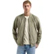 No Excess Jacket short fake suede light moss