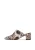 Kazar Clogs  donkerbruin / wit