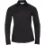 Russell Collection Dames/Dames Poplin Easy-Care Overhemd met Lange Mouwen (Zwart)