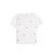 Tommy Hilfiger T-shirt met textuur en borduursels wit