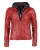 Maze Tussenjas ‘ Mico ‘  donkergrijs / donkerrood