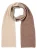 Marie Lund Sjaal  beige gemêleerd / bruin gemêleerd