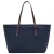 Mango shopper blauw