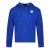 Blauwe hoodie met rits en North Sails-logo