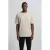 Vänner oversized T-shirt met backprint beige