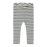 NAME IT BABY gestreepte broek NBNBANI donkerblauw/ecru