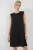 Losse Midi-jurk met Ronde Hals