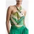Reiss Luna-printed Tank Top Cami Green