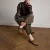 Manfield suède loafers bruin