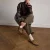 Manfield suède loafers bruin