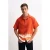Tie-Dye Korte Mouw Shirt met Knopsluiting