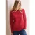 Cecil Dames Gestructureerd shirt met tekst in Rood