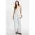Cache Cache gestreepte jumpsuit linnen ecru