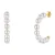 Abrazi gold plated oorbellen Margarita
