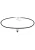 ELLI Ketting  zwart / zilver