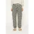 10DAYS Cropped Jogger Leopard Light Grey Melee