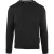 Aquascutum Embossed Brand Logo Black Sweatshirt