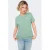 ONLY T-shirt met backprint groen