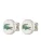 LACOSTE Oorbel ‘Arthor’  groen / rood / zilver / wit