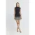 Odd Muse Sleeveless Pearl Drop Dress Black