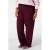 MS Mode broek Plus Size – donkerrood