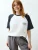 Trendyol Shirt  donkergrijs / wit