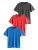 Next Functioneel shirt  blauw / donkergrijs / rood
