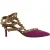 Valentino Rockstud Sandalen in Roze en Beige Leer