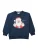 STACCATO Sweatshirt  donkerblauw / lichtgrijs / rood / wit