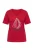 Ulla Popken Shirt  rood / zwart / wit