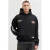 JACK & JONES CORE hoodie met backprint zwart