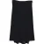 Alexander McQueen geplooide midi-rok in zwart polyester