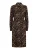 Vero Moda Tall Blousejurk ‘VMHUXLEY’  lichtbeige / donkerbruin / zwart