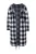 Angel of Style Gebreid vest  zwart / wit