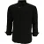 Scotch And Soda Heren Oxford overhemd met lange mouwen (Zwart)